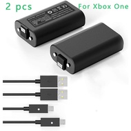 2x For XBOX ONE Play and Charge kit for Xbox One Series Wireless Gamepad 1200mA Lithium Baery B Rechargeable Baery
