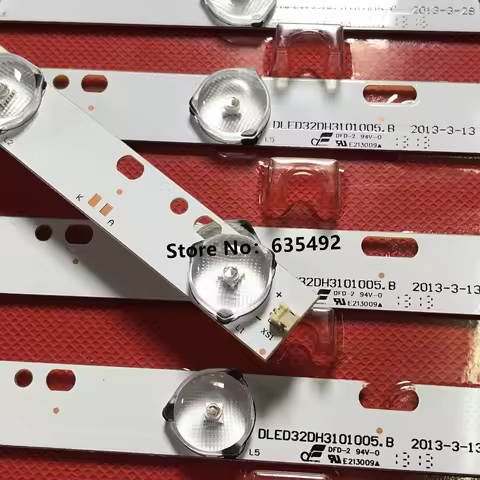2pcs LED Strip for KJ315D10-ZC14F-03 V315K2-PE1 KM0315LDHH44 IC-A-CNA032D127 LXC031 PLDED3273A-D DG3