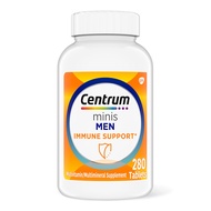 Centrum Minis Men's Daily Multivitamin for Men for Immune Support with Zinc and Vitamin C, 280 Mini 