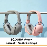 SCOORA AEGON EARMUFF sound dampener for children and teenagers