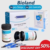 Bioland Blood Sugar meter test strips,G-425-2/G-425-3/G-427B Work test 50 Pcs test strips and Lancet