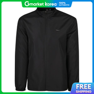 Mens Casual Lightweight Windbreaker Zip-Up Jacket Dd2-Jua-Bf350B-Black