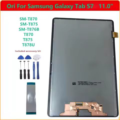Ori For Samsung Galaxy Tab S7 11.0" SM-T870 SM-T875 SM-T876B T870 T875 T878U LCD Display Touch Scree
