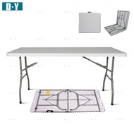 DXX  Outdoor Folding Table 120CM 150CM 180CM 240CM HDPE TABLE / OUTDOOR foldable table