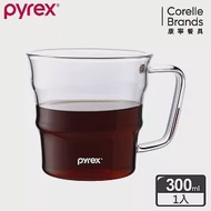 【康寧 Pyrex Café 】耐熱玻璃咖啡杯300ml