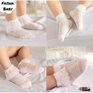 Girls' lace socks / imported baby lace socks