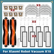 Xiaomi Robot Vacuum X10 Robot Vacuum Cleaner Accessories Main Brush Side Brush Hepa Filter Mop Dust Bag