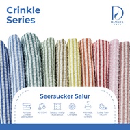 Airflow Cringkle Seersucker Striped Fabric D 697