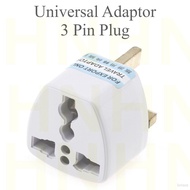 Universal Travel 3 Pin Adapter Plug Converter Adaptor 2 Pin Soket