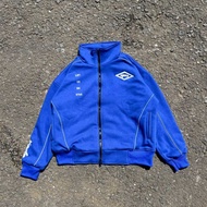WP COMPANY - TRACK JACKET DOUBLE ZIPPER ELECTRIC BLUE