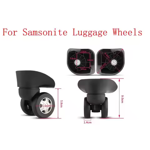For Samsonite Luggage Wheel for Samsonite Luggage Suitcase Wheel 7952 Replacement Trolley 7952 Unive