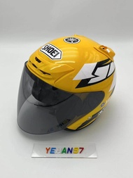 Shoei J-Force 2 JF2 Yamaha TYR Helmet FACTORY HELMET SIAP VISOR SMOKE Topi Keledar MOTORCYCLE