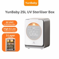 YunBaby Smart UVC Sterilizer & Dryer Cabinet – 25L Large Capacity