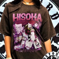 Hunter x Hunter HISOKA Anime Manga T-Shirt, HISOKA Vintage Wash Anime Manga, Premium Anime T-Shirt