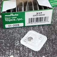 [ EXPRESS ] Japanese Watch Battery Type 1 SR516SW - 317 SR516 516 Murata 1,55V