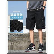 Workwear shorts for Women summer slim trendy casual sports 5-point shorts, trendy loose 5-point beac