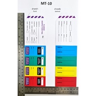 MT-10 FLANGE INSPECTION tag Hanging Sign Hazard Warning Safety lockout tagout Danger Locked Out