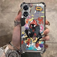 casing VIVO V21 5G V23 5G V23 Pro 5G V25 Pro V27 5G V27 Pro V27E 5G T2 4G Kotak telefon Spider Man s