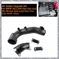 (TFAW) Car Turbo Charge Pipe Silicone Boot Air Intake Upgrade Kit for N54 E88 E90 E92 135I M2 M235I 