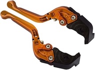 Carbony Color Levers, Brake Clutch, Left and Right Set, Orange (Extension Lever, Blue, Adjuster, Blu