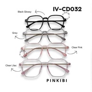 MATA PINKIBI - IV-CD032 Bebilenka Glasses Normal Minus Glasses, Stylish Glasses, Korean Bluechromic 