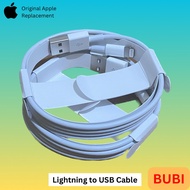 Charger cable USB A to lightning | Original lightning cable removed