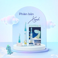 Bàn chải điện cho bé BRUSHIE KIDS bàn chải điện trẻ em đầu lông chải mềm mượt 3 chế độ làm sạch răng