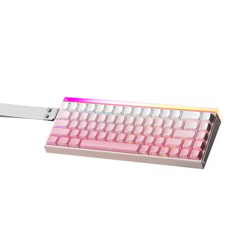 NEW AULA HERO 68HE Magnetic Switch Keyboard Rapid Trigger 8K Return Esports Gamer Customize RGB Mech