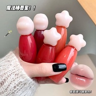 Lipstick Lip Gloss Makeup bear Gege Water Mirror 8cc Student Party Colored#胖嘟嘟星星熱賣化妝品 EC1O R3H2