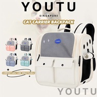 Cat Bag Large Capacity Breathable Four Seasons Universal Outing Carry Bag Pet Backpack Pet Carrier f