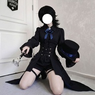Gothic Prince Outfit - Long Sleeve Shirt & Shorts Set