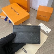💯🆕 LV Card Holder 黑花經典男款卡包