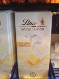 Cokelat Lindt Swiss White Chocolate 100 gram