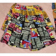 ¤ ♗ ❁ NEWSPAPER DYARYO SHORTS