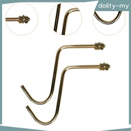 [dolity] 2x Snooker Billiard Table Board Cue Hooks for Snooker Table Community Center B
