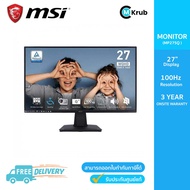 MONITOR (จอมอนิเตอร์) MSI PRO MP275Q - 27 INCH IPS 2K 100Hz ADAPTIVE SYNC