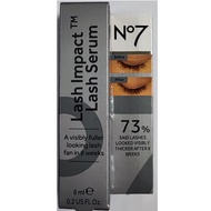 No7 Lash Impact Lash Serum 6 ML. นัมเบอร์เซเว่น เซรั่มบำรุงขนตา บำรุงขนตา