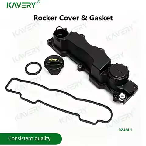 KAVERY For 0248L1 0248.L1 Rocker Cover & Gasket For Citroen Peugeot 1.6 HDI Berlingo C2 C3 C4 C5 Xsa
