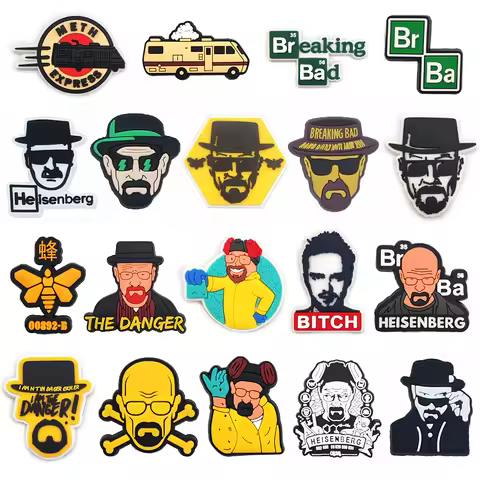 16/19pcs Cartoon Movie Character Shoe Charms Sandals Shoes Decorations Accessories for Clog Garden B