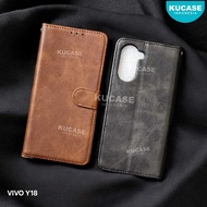 Vivo Y03 Vivo Y18 Vivo Y28 4G Vivo Y03T Flip Case Wallet Cover Premium Cellphone Wallet Casing Vivo 