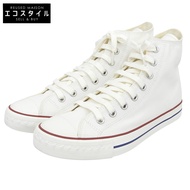 全新未使用 Converse COACH CANVAS HI 帆布鞋，男款，白色，鞋幫高度 26 厘米，Addict 1CL784，美國尺碼 7.5 [二手]