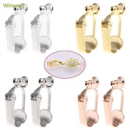 Winu Earring Converter Replacements for Clip-on Earring Converter with Easy Open Loop