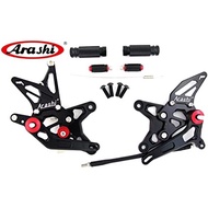 KAWASAKI ZX6R ZX636 2009-2022 ARASHI RACING FOOTREST HIGH PERFORMANCE READY STOCK
