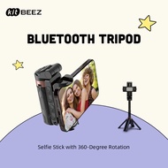 KiTBEEZ-KG-SS1 Tripod Bluetooth 360° & 365mm Expandable Portable Selfie Stick Phone Stand for TikTok
