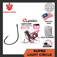 Eupro Light Circle Hook (3918BN) Eupro Fishing Hook High Carbon Hook Mata Kail Eupro Fishing Accesso