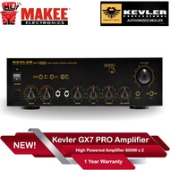 ❇Kevler GX7 PRO High Powered Amplifier 800W x 2 (Black)