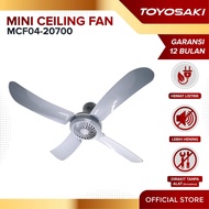 TOYOSAKI MINI CEILING FAN 22.8 Inch