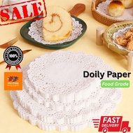 Doily Paper Dolly Paper 100pcs Doyleys Paper Kertas Doiley Kek Kertas Dolly Paper Kertas Dollies Ker