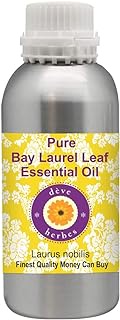 Deve Herbes Bay Laurel Leaf Essential Oil (Laurus Nobilis) 100% Natural Therapeutic Grade Steam Distilled for Personal Care, 300 ml