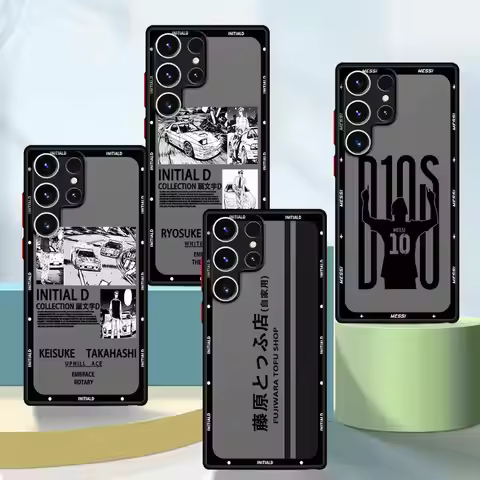 Anime Initial D Phone case for Samsung Galaxy S9 S10 Plus S20 S21 S22 S23 S24 S25 Plus Ultra FE fund